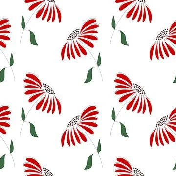Flower Pattern Stock Illustration