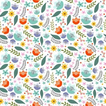 Flower pattern Stock Illustration