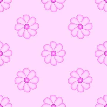 Flower Pattern Stock Illustration