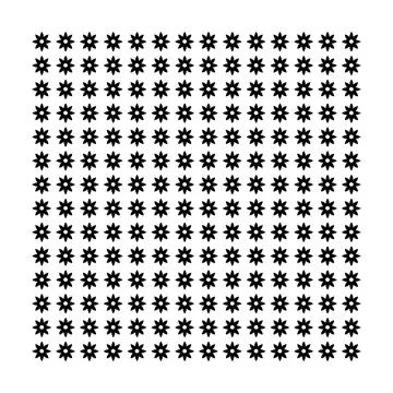 A flower pattern Stock Illustration