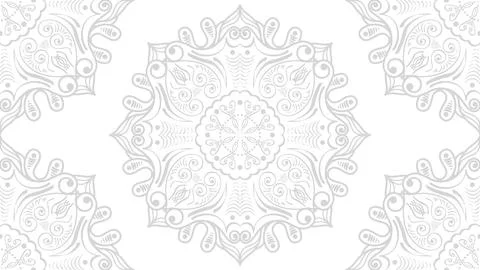 Flower pattern ornament background vector. wedding abstract イラスト素材