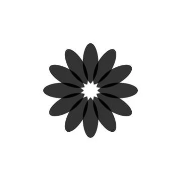 Flower Pattern Ornament Logo Template Illustration Design. Vector 10. Stock Illustration