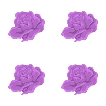 Flower pattern. The repeat pattern on fabric added visual interest and depth to Stock Illustration