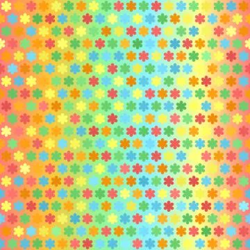 Flower pattern. Seamless vector Stock Illustration