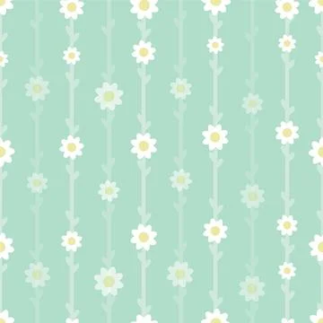 Flower Pattern Vector Depth Seamless Flowers Pattern Copyright: xZoonar.co... Stock Photos