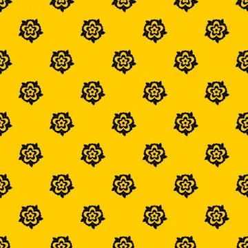 Flower pattern vector 스톡 일러스트