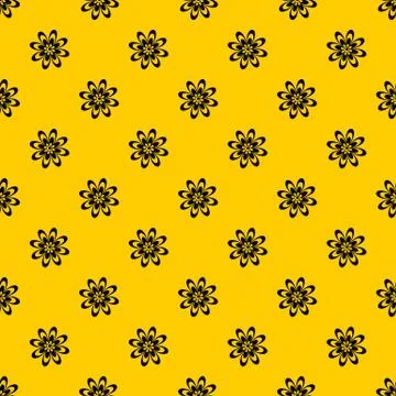 Flower pattern vector 스톡 일러스트