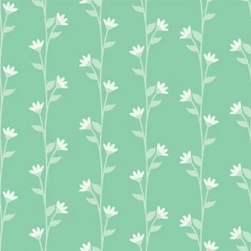 Flower Pattern Vector Seamless Flowers Pattern Copyright: xZoonar.com/Robe... Stock Photos