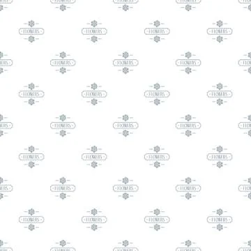Flower pattern vector seamless Stock Illustration