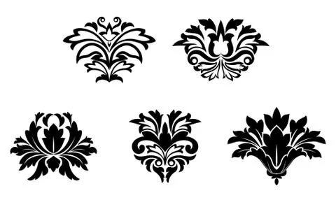 Flower patterns Stock Illustration