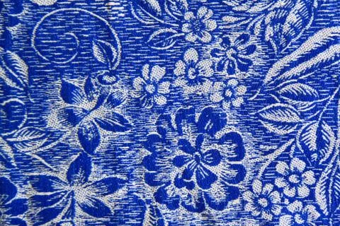 Flower patterns on texture Stock Photos