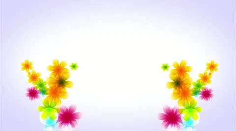 Flower pops 4K alpha matte Stock Footage 21890890