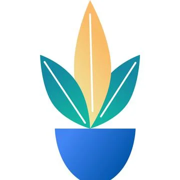 Flower pot icon plant vector flowerpot design Stock Illustration