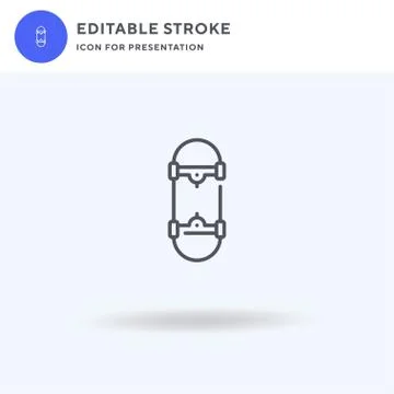 Flower Pot icon vector, filled flat sign, solid pictogram isolated on white 스톡 일러스트