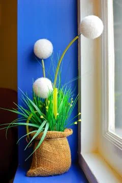 Flower pot Stock Photos