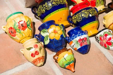 Flower pot Stock Photos