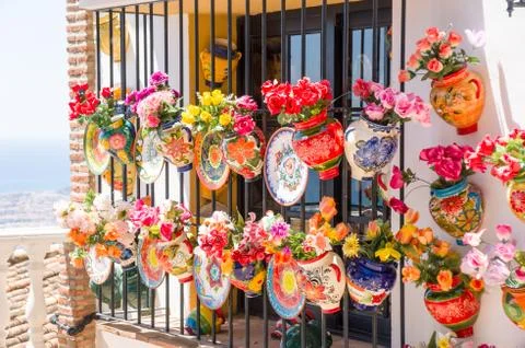 Flower pot Stock Photos