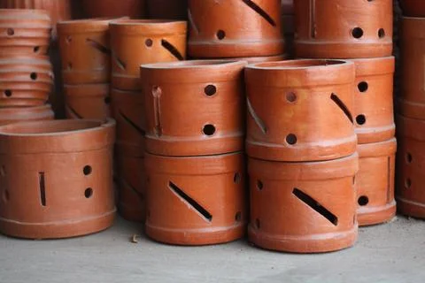 Flower pot Stock Photos