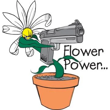 Flower Power Illustration