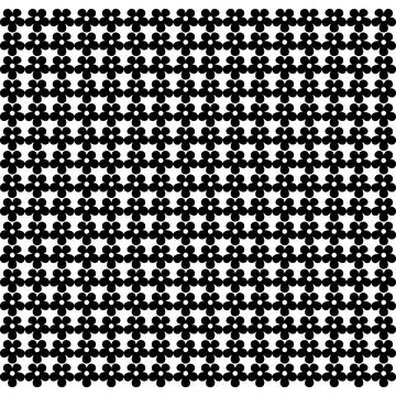 Flower Seamless Motifs Pattern Stock Illustration