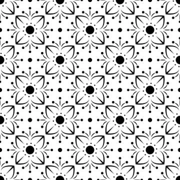 Flower seamless pattern background Stock Illustration