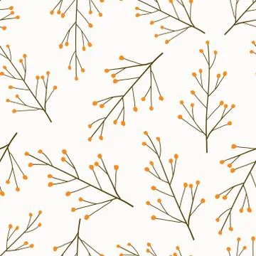 Flower seamless pattern background. Vector illustration. Stock Illustration