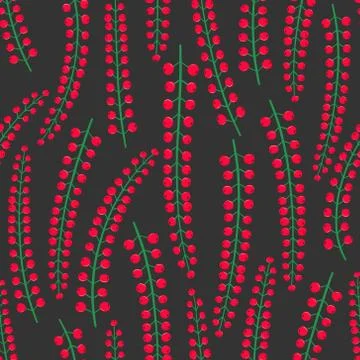 Flower seamless pattern background. Vector illustration. Stock Illustration