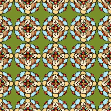 Flower seamless pattern 스톡 일러스트