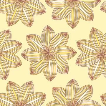 Flower seamless pattern イラスト素材