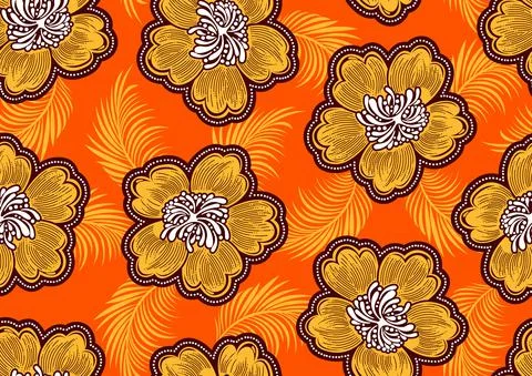 Flower seamless pattern Stock Illustration