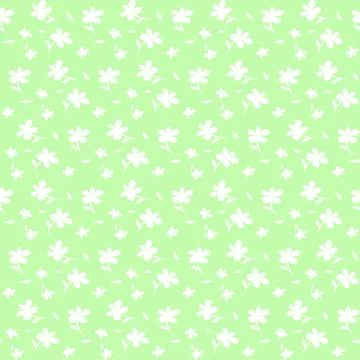 Flower seamless pattern Stock Illustration
