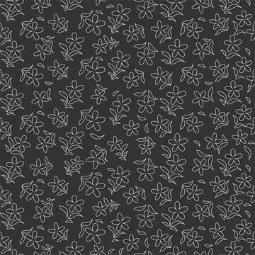 Flower seamless pattern Stock Illustration