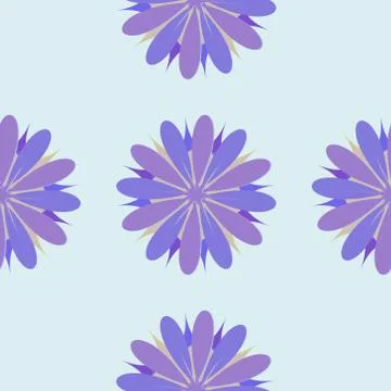 Flower seamless pattern illustration  decorative, design, element Stock Illustration