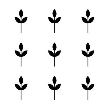 Flower seamless pattern vector floral shape doodle plant abstract background  Stock Illustration