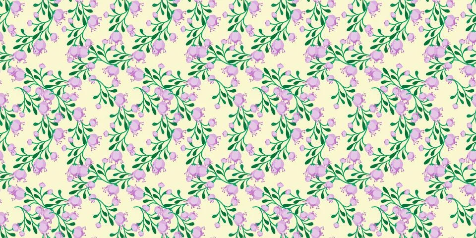 Flower seamless pattern1 Stock Illustration