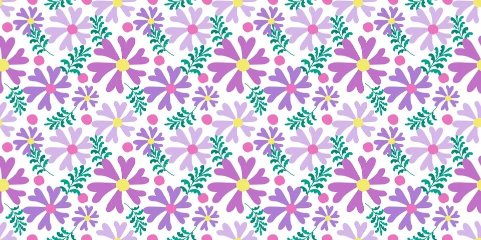 Flower seamless pattern7 Stock-Illustration