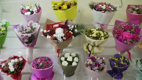Flower shop Stock Footage 162180977