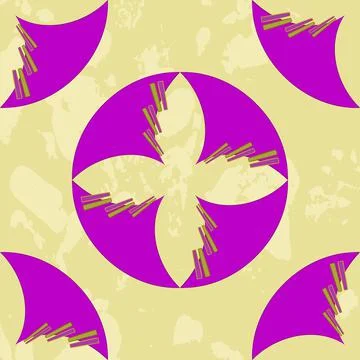 Flower silhouette Stock Illustration