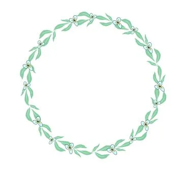 Flower spring hand drawn Stock Illustration