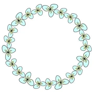 Flower spring hand drawn Stock Illustration