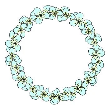 Flower spring hand drawn Stock Illustration