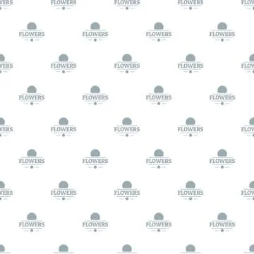 Flower spring pattern vector seamless 스톡 일러스트