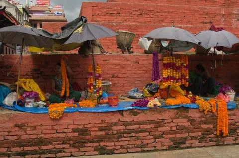 Flower stall Stock-Fotos