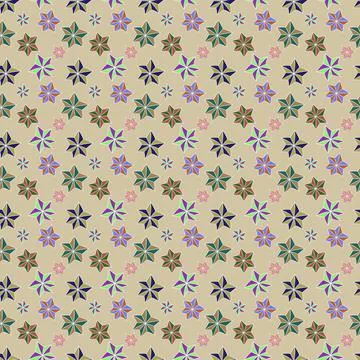 Flower star Stock Illustration