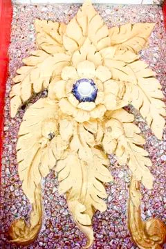 Flower statue Stock Photos