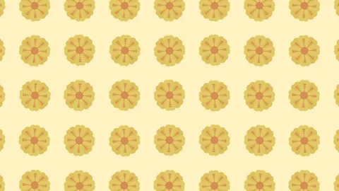 Flower Stylish Flat Design Icon Motion Background Stock Footage 318595868