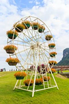 Flower swing Stock Photos