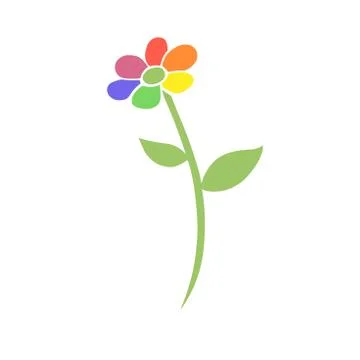 Flower symbol イラスト素材