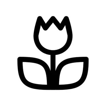 Flower System Icon Stock Illustration