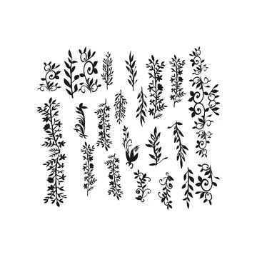 Flower tattoo 1 Stock Illustration